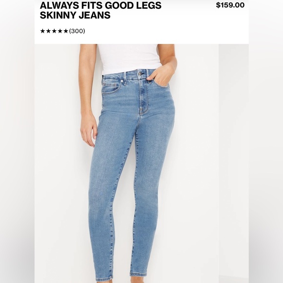 Good American Blue Skinny Jeans - Picture 2 of 8